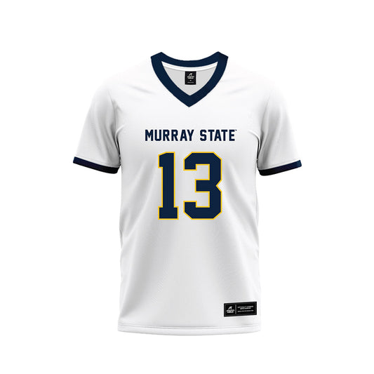 Murray State - NCAA Football : Trey Firestone - White Premium Football Jersey-0