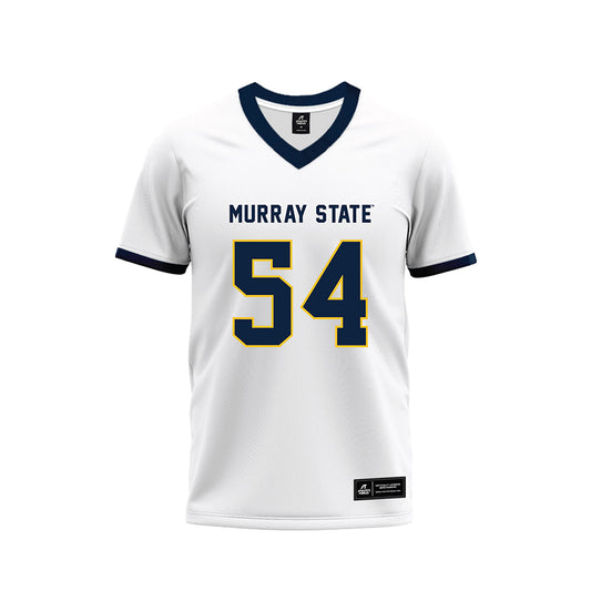 Murray State - NCAA Football : Triston Flounoy - White Premium Football Jersey-0