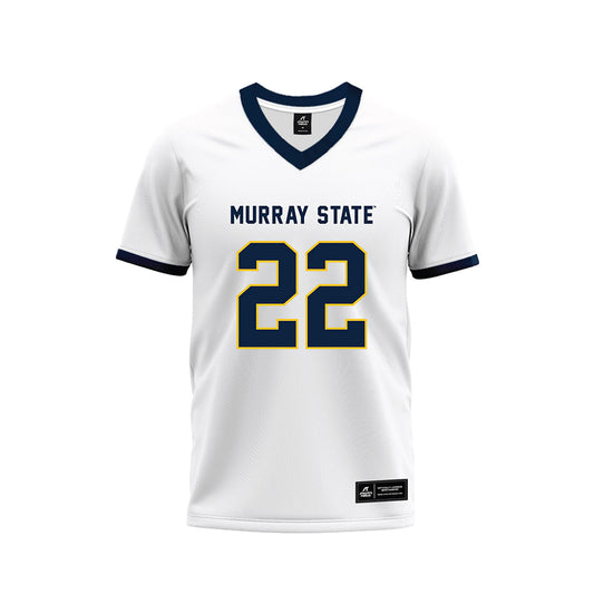 Murray State - NCAA Football : Kevin Emmanuel - White Premium Football Jersey