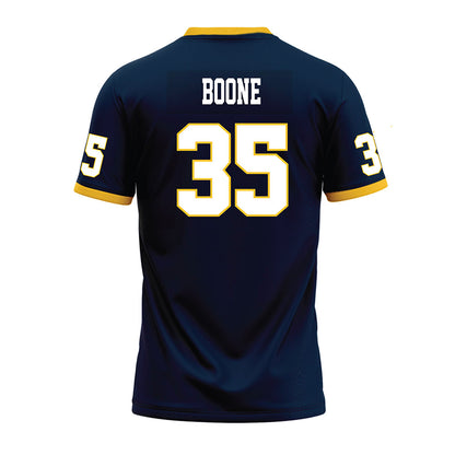 Murray State - NCAA Football : James Boone - Navy Premium Football Jersey-1