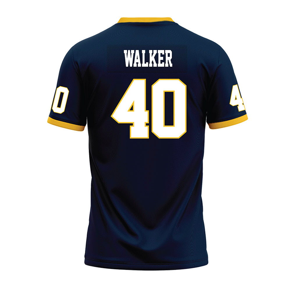 Murray State - NCAA Football : Jay Walker - Navy Premium Football Jersey-1