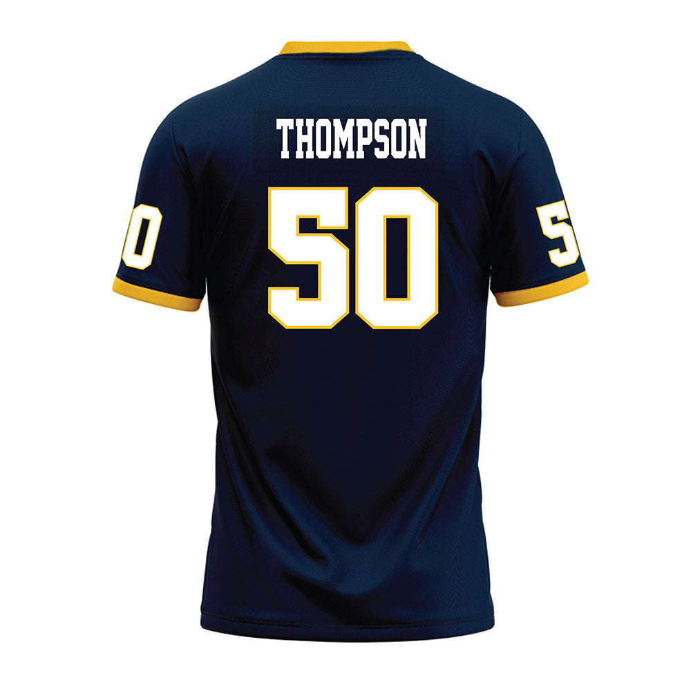 Murray State - NCAA Football : Bobby Thompson - Navy Premium Football Jersey-1