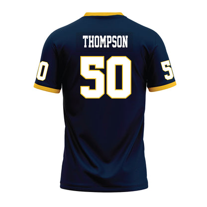 Murray State - NCAA Football : Bobby Thompson - Navy Premium Football Jersey-1