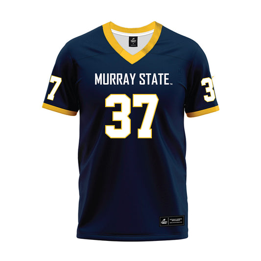 Murray State - NCAA Football : Blake Jones - Navy Premium Football Jersey-0