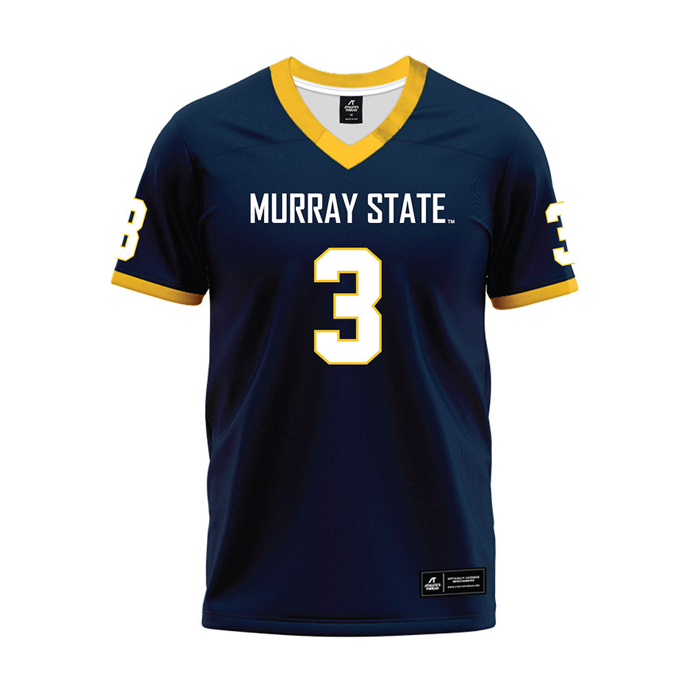 Murray State - NCAA Football : JB Potter - Navy Premium Football Jersey-0