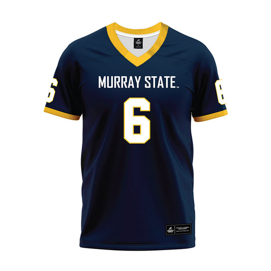 Murray State - NCAA Football : Dimitri Howard - Navy Premium Football Jersey-0