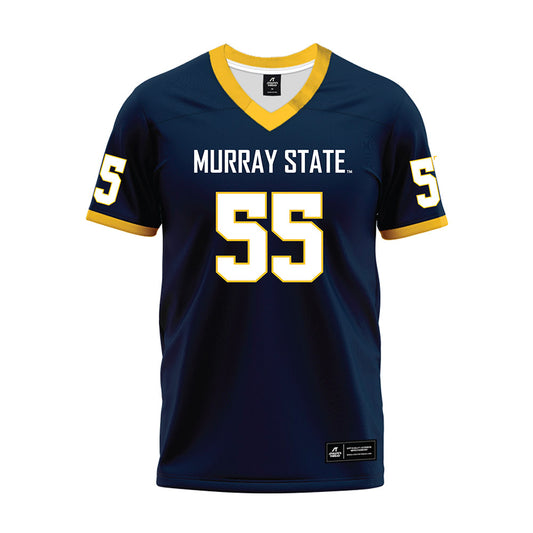Murray State - NCAA Football : Kynjrick Boyd - Navy Premium Football Jersey-0