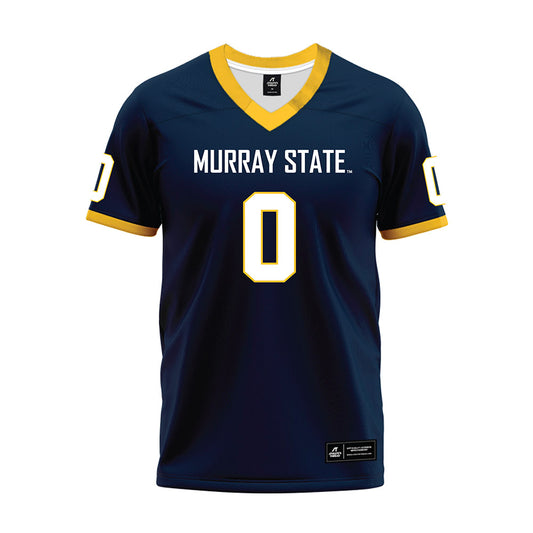 Murray State - NCAA Football : Jarard Mosely - Navy Premium Football Jersey-0