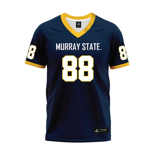 Murray State - NCAA Football : Calerbe Hermane - Navy Premium Football Jersey-0