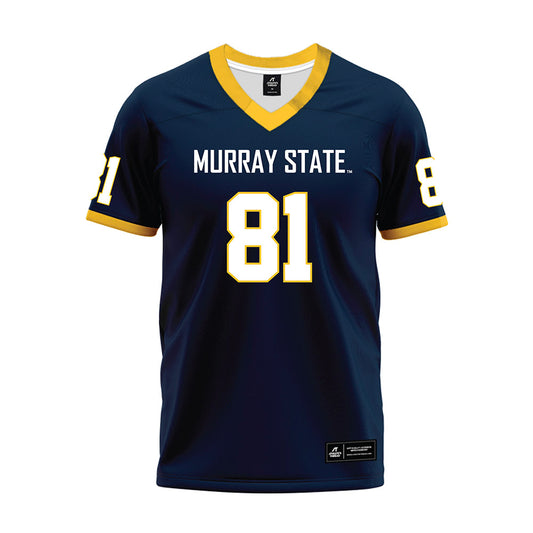 Murray State - NCAA Football : Corde Boller - Navy Premium Football Jersey-0