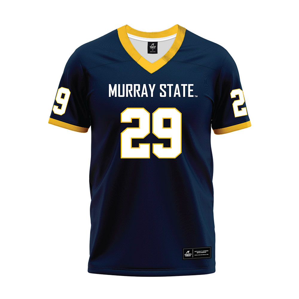 Murray State - NCAA Football : Jamarcus Davis - Navy Premium Football Jersey-0