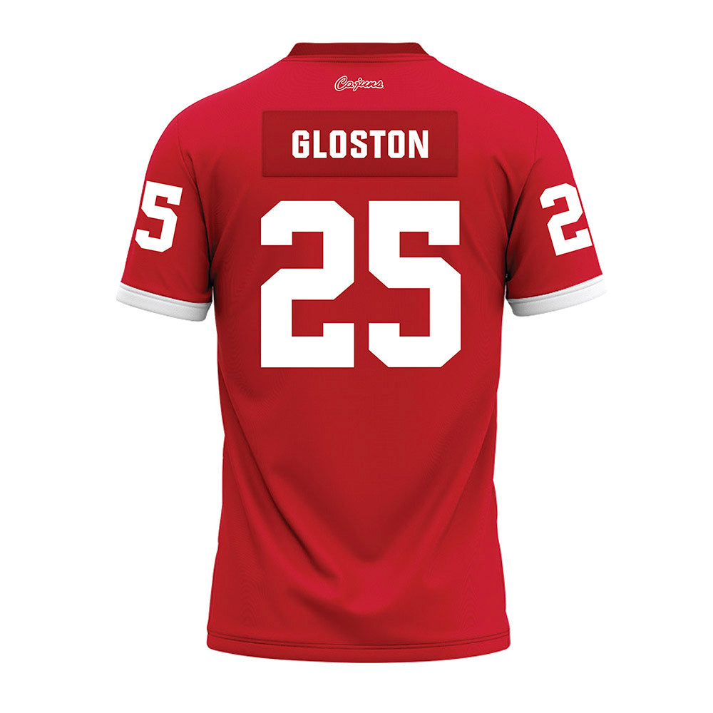 Louisiana - NCAA Football : Jayden Gloston - Red Premium Football Jersey-1