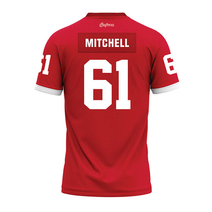 Louisiana - NCAA Football : Jayce Mitchell - Red Premium Football Jersey-1