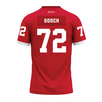Louisiana - NCAA Football : J'Marion Gooch - Red Premium Football Jersey-1