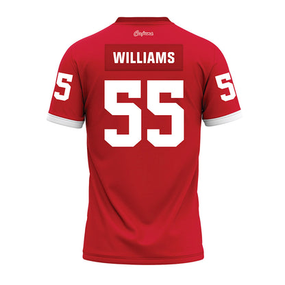 Louisiana - NCAA Football : Baylynn Williams - Red Premium Football Jersey-1