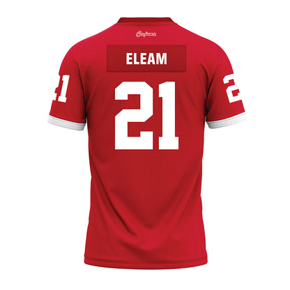 Louisiana - NCAA Football : Maurion Eleam - Red Premium Football Jersey-1