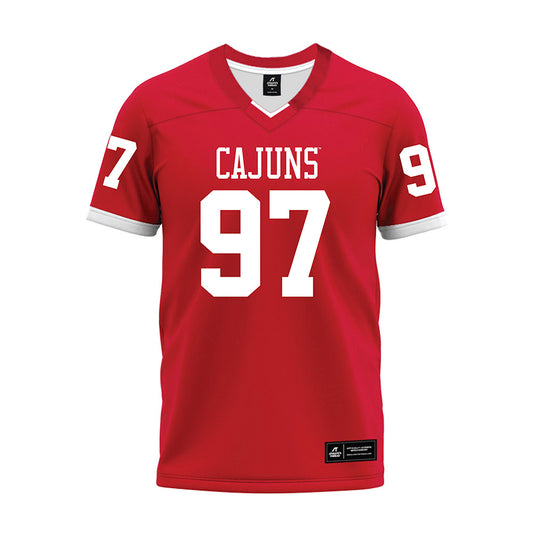 Louisiana - NCAA Football : Lance Williams - Red Premium Football Jersey-0