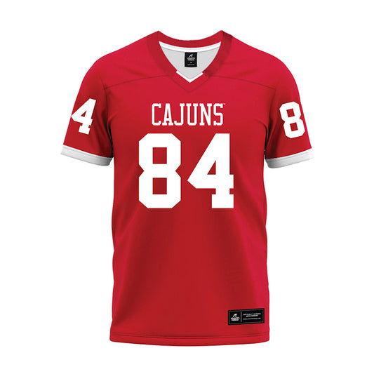 Louisiana - NCAA Football : Evan Stroman - Red Premium Football Jersey-0