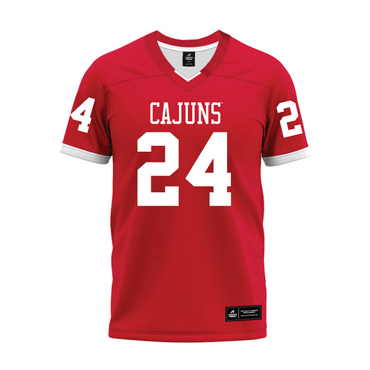Louisiana - NCAA Football : Steven Blanco - Red Premium Football Jersey-0