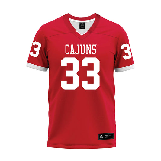 Louisiana - NCAA Football : Alexander Spencer - Red Premium Football Jersey-0