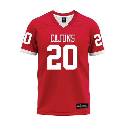 Louisiana - NCAA Football : Braylon Walker - Red Premium Football Jersey-0
