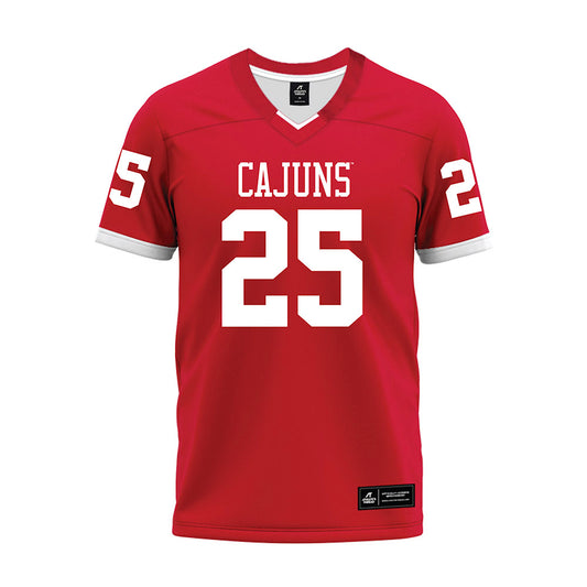 Louisiana - NCAA Football : Jayden Gloston - Red Premium Football Jersey-0