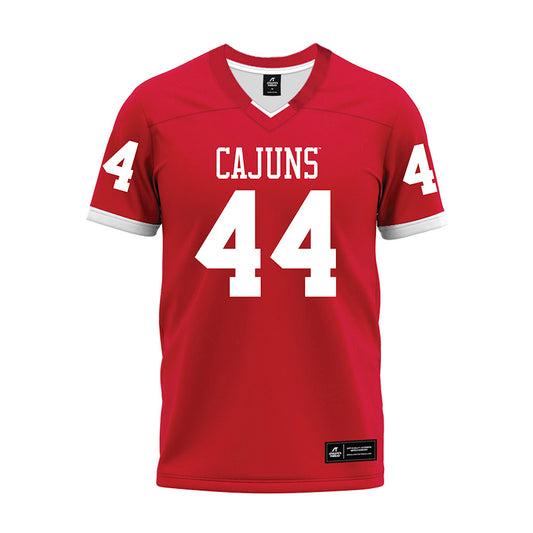 Louisiana - NCAA Football : Jake St. Andre - Red Premium Football Jersey-0