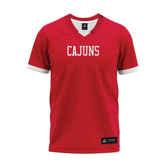 Louisiana - NCAA Football : Anthony Shaw - Red Premium Football Jersey-0