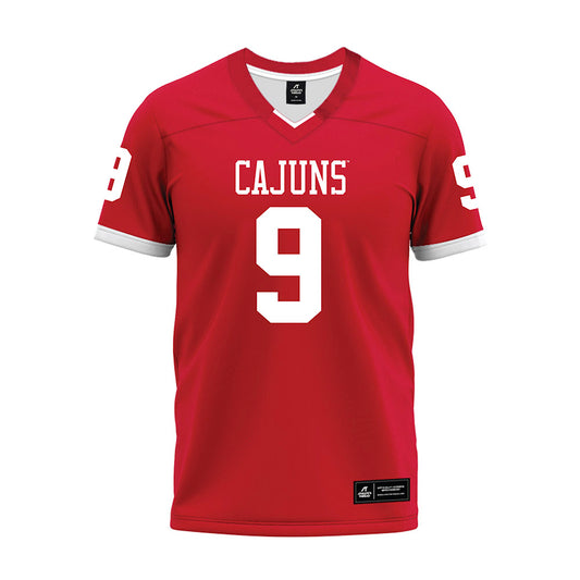 Louisiana - NCAA Football : KeDarius Wade - Red Premium Football Jersey-0