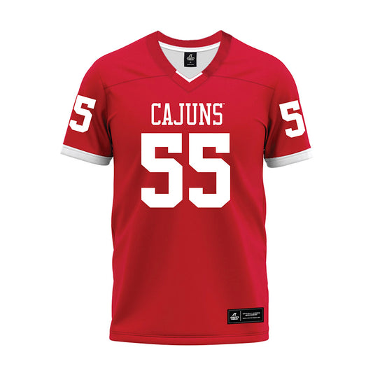 Louisiana - NCAA Football : Baylynn Williams - Red Premium Football Jersey-0
