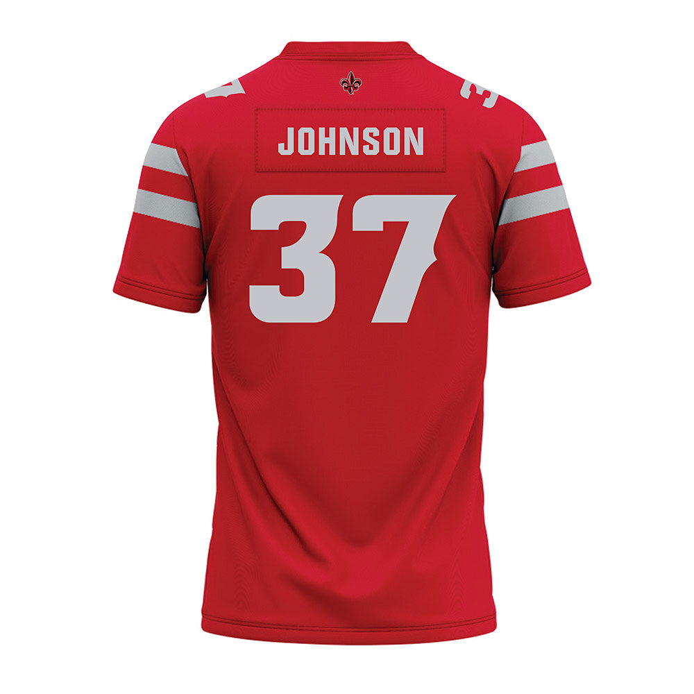 Louisiana - NCAA Football : Micah Johnson - Premium Football Jersey-1