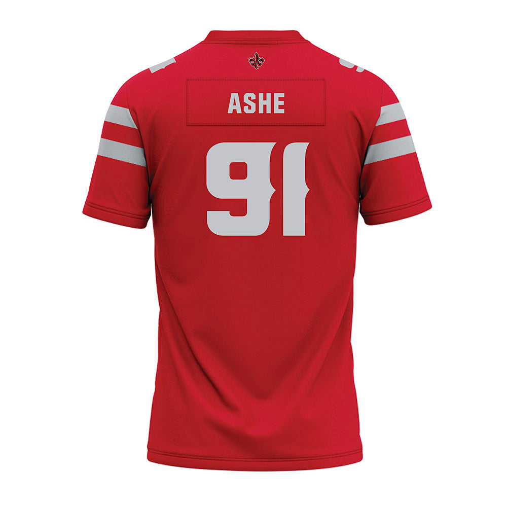 Louisiana - NCAA Football : Priest Ashe - Premium Football Jersey-1
