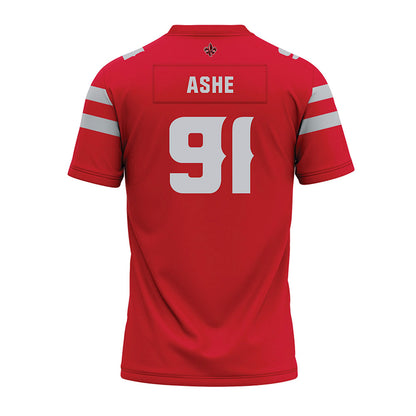 Louisiana - NCAA Football : Priest Ashe - Premium Football Jersey-1
