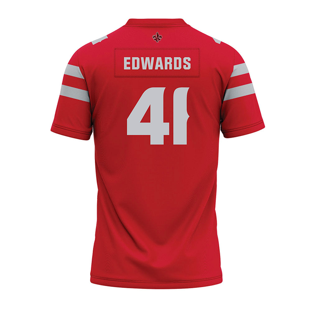 Louisiana - NCAA Football : Chase Edwards - Premium Football Jersey-1