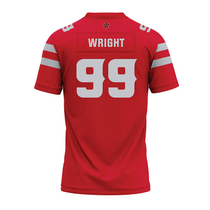 Louisiana - NCAA Football : Ashton Wright - Premium Football Jersey-1