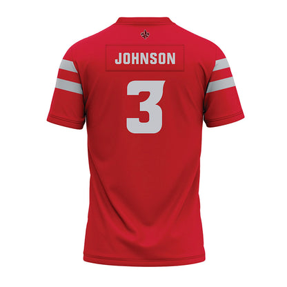 Louisiana - NCAA Football : Micah Johnson - Premium Football Jersey-1