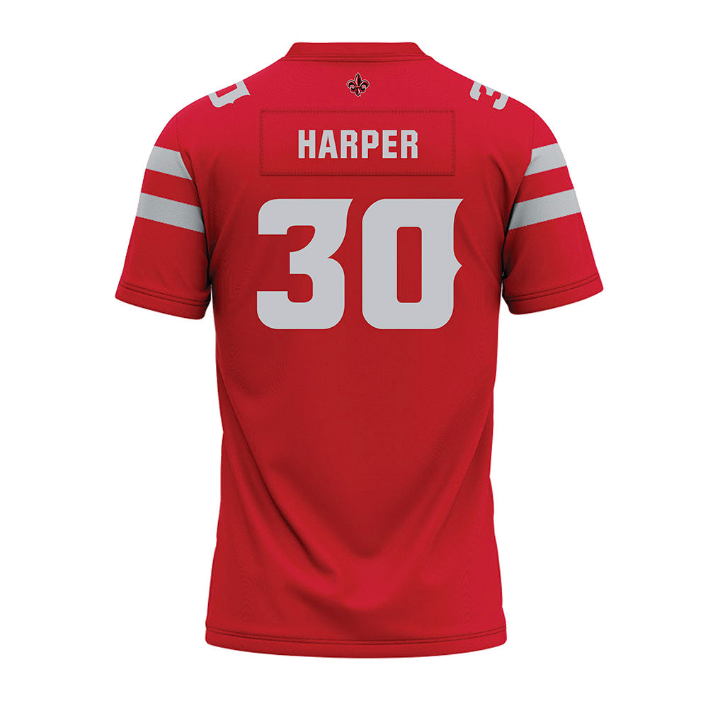 Louisiana - NCAA Football : Julius Harper - Premium Football Jersey-1