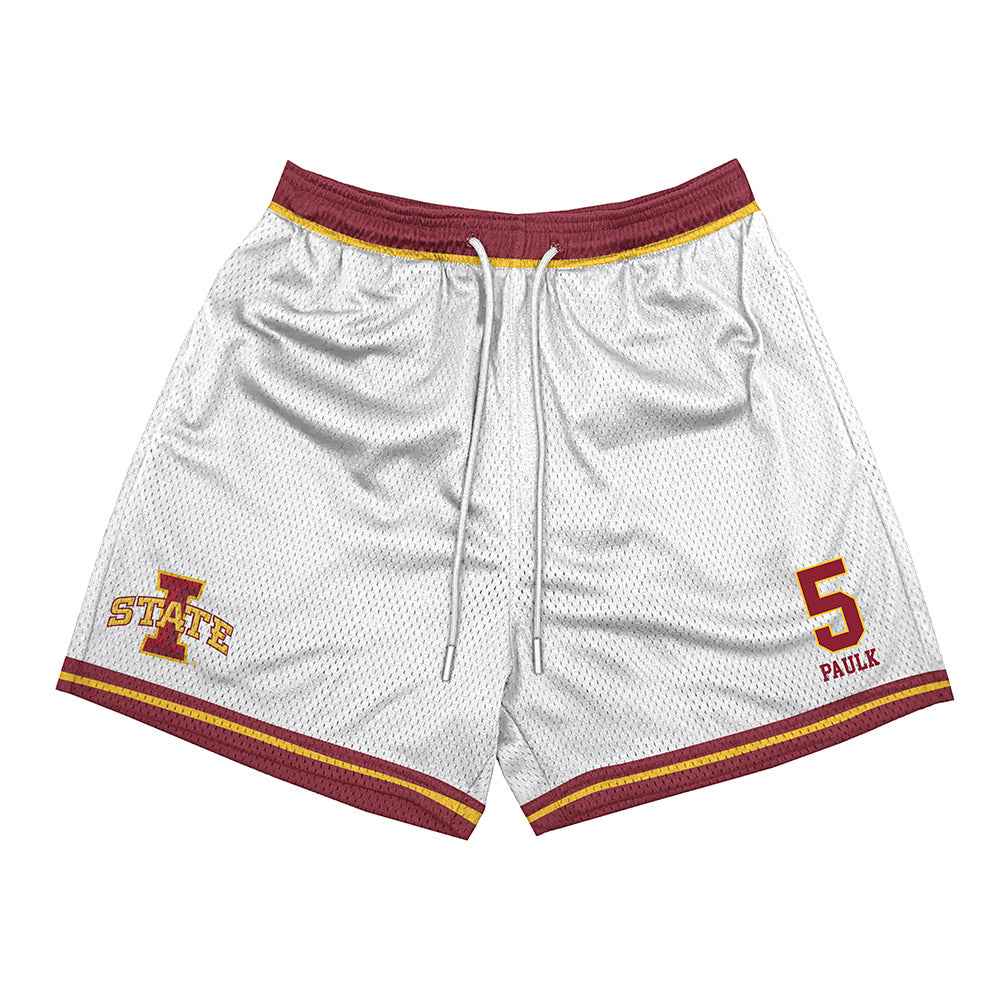 Iowa State - NCAA Women's Basketball : Evangelia Paulk - Shorts-0