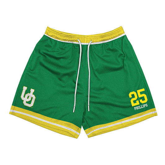 Oregon - NCAA Football : Tristan Phillips - Shorts-0