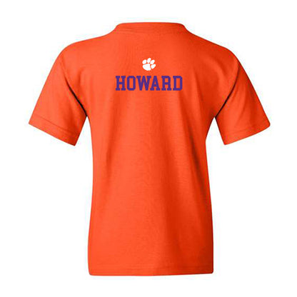 Clemson - NCAA Cheerleading : Teneia Howard - Classic Shersey Youth T-Shirt-1