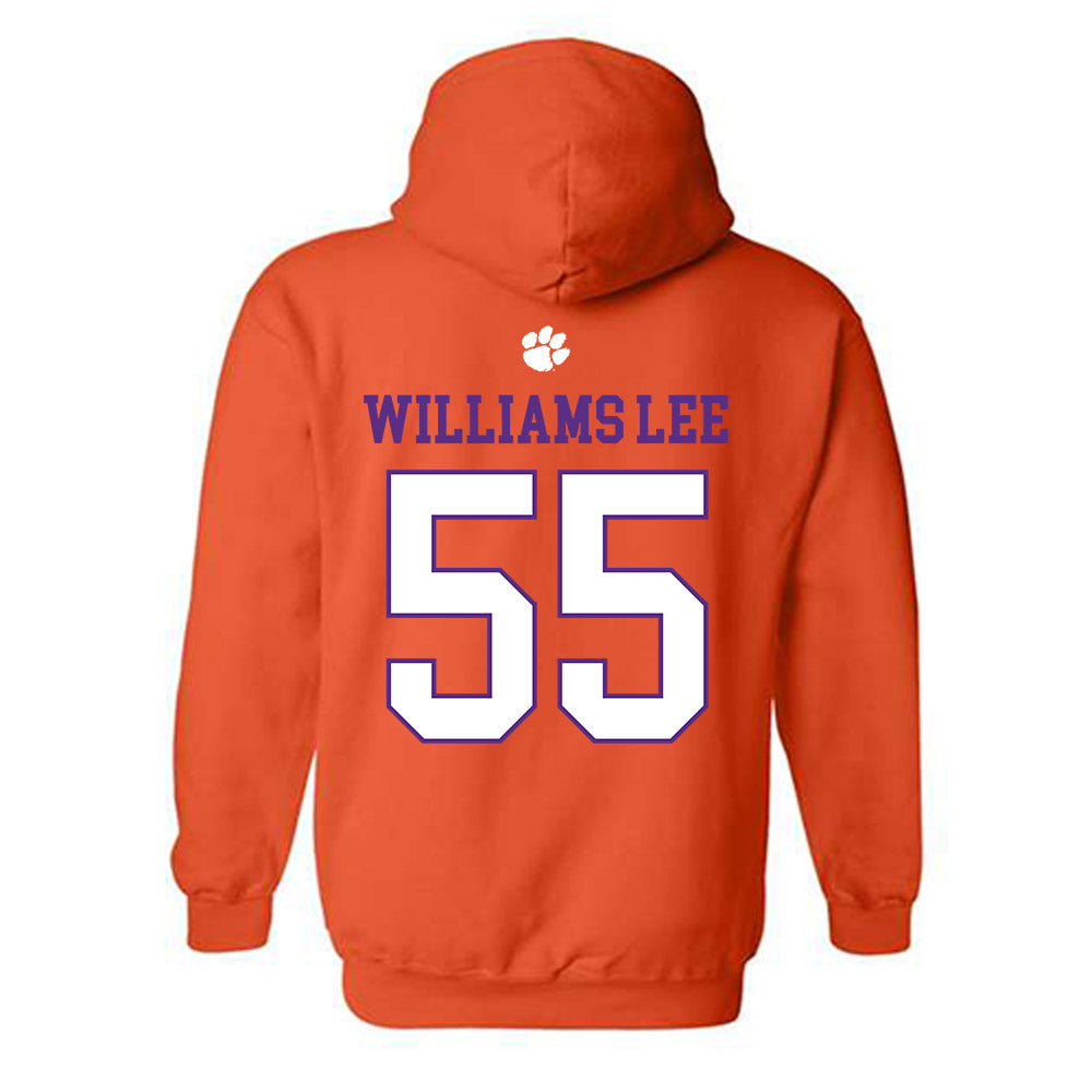 Clemson - NCAA Football : Makhi Williams Lee - Classic Shersey Hooded Sweatshirt-1