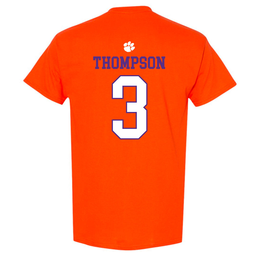 Clemson - NCAA Men's Basketball : Chase Thompson - Classic Shersey T-Shirt-1