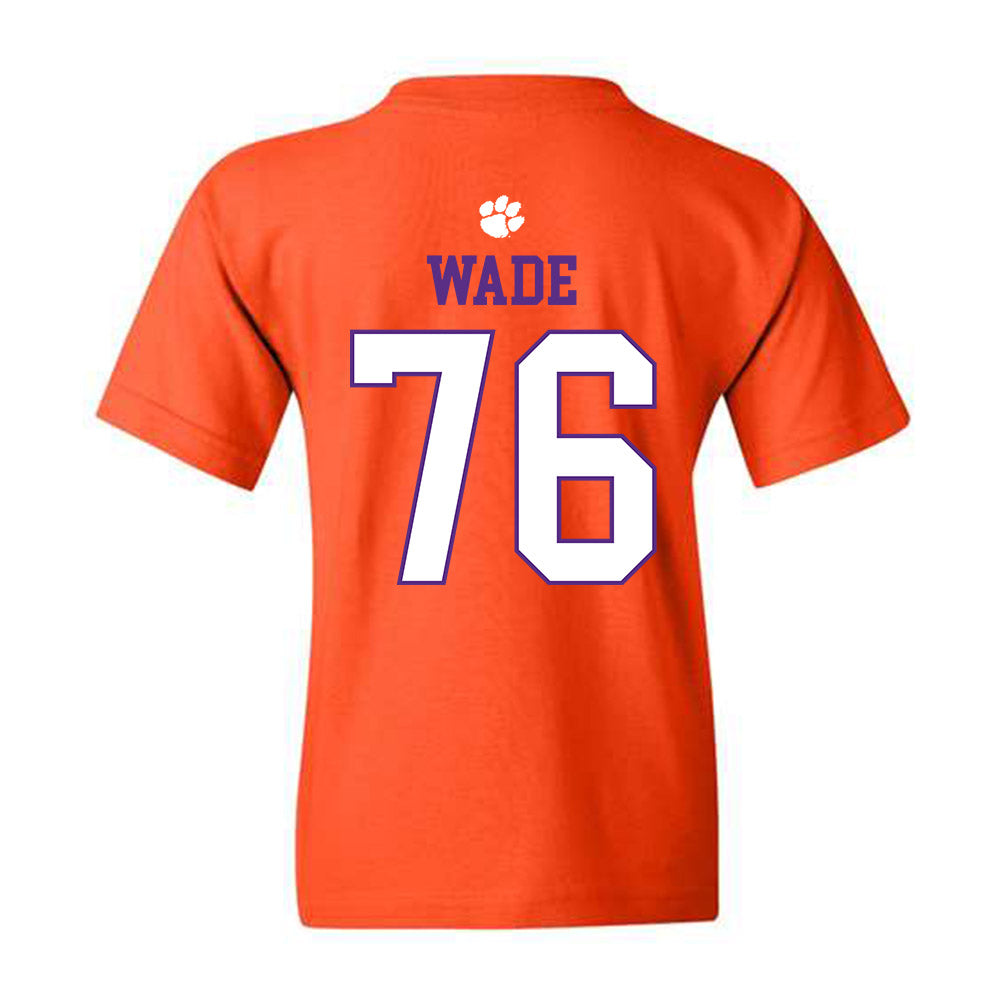 Clemson - NCAA Football : Mason Wade - Classic Shersey Youth T-Shirt