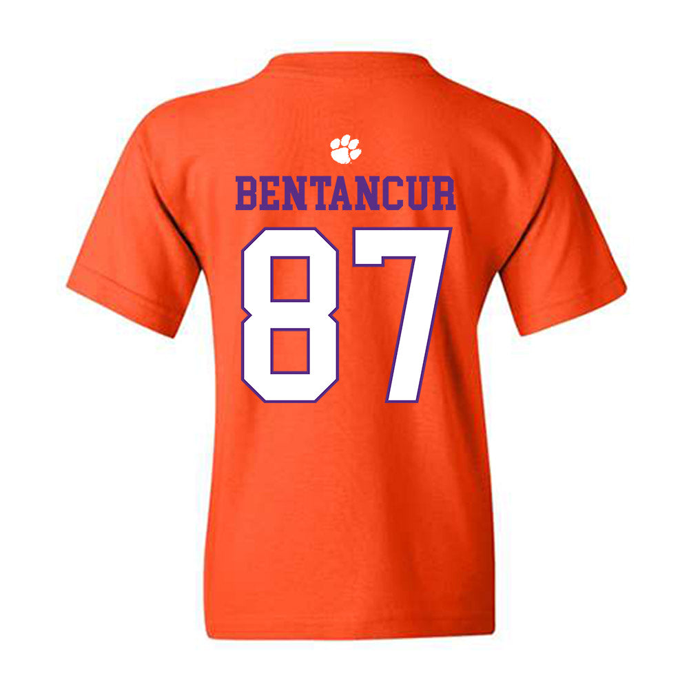 Clemson - NCAA Football : Christian Bentancur - Classic Shersey Youth T-Shirt-1