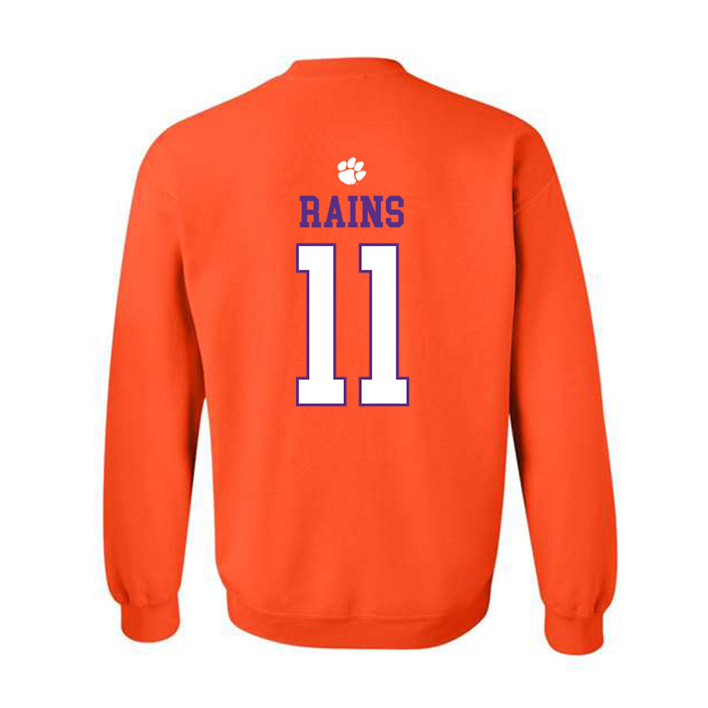 Clemson - NCAA Women's Volleyball : Addisen Rains - Classic Shersey Crewneck Sweatshirt-1