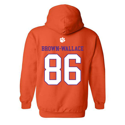 Clemson - NCAA Football : Jaylen Brown-Wallace - Classic Shersey Hooded Sweatshirt-1