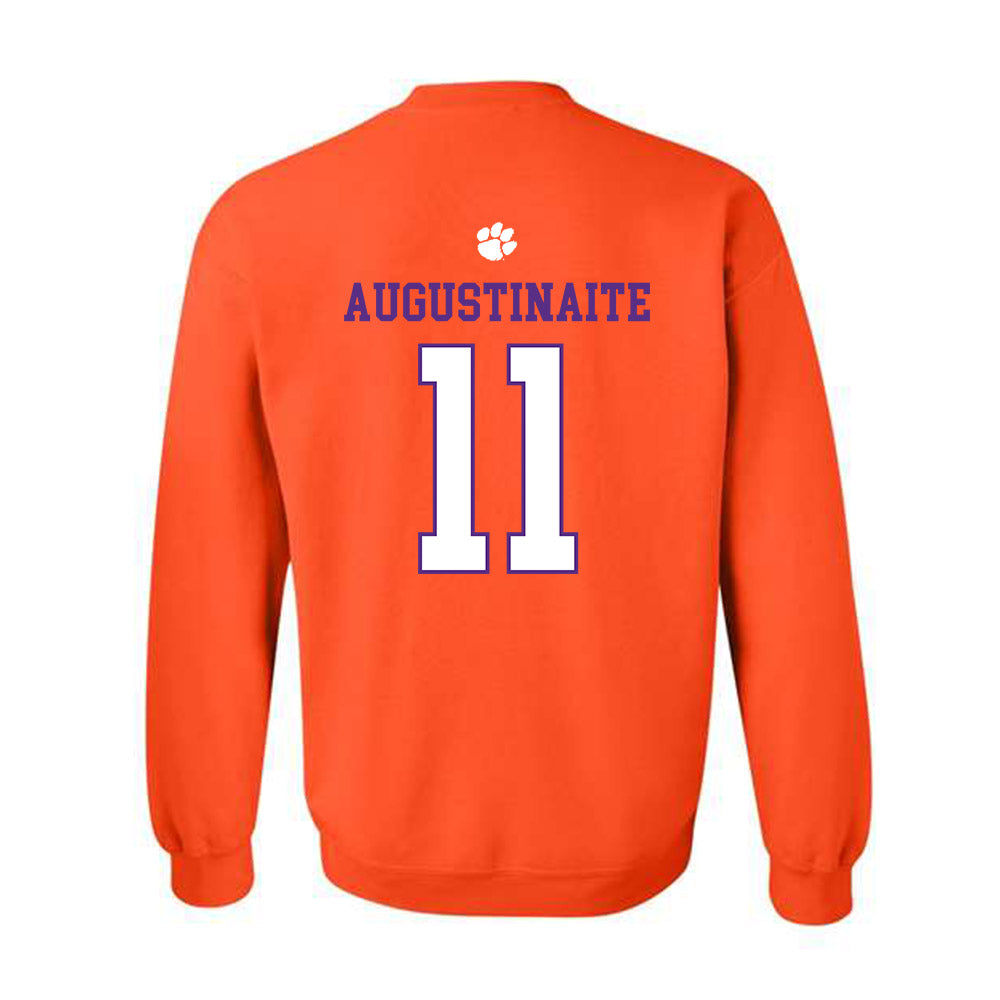 Clemson - NCAA Women's Basketball : Rusne Augustinaite - Classic Shersey Crewneck Sweatshirt-1