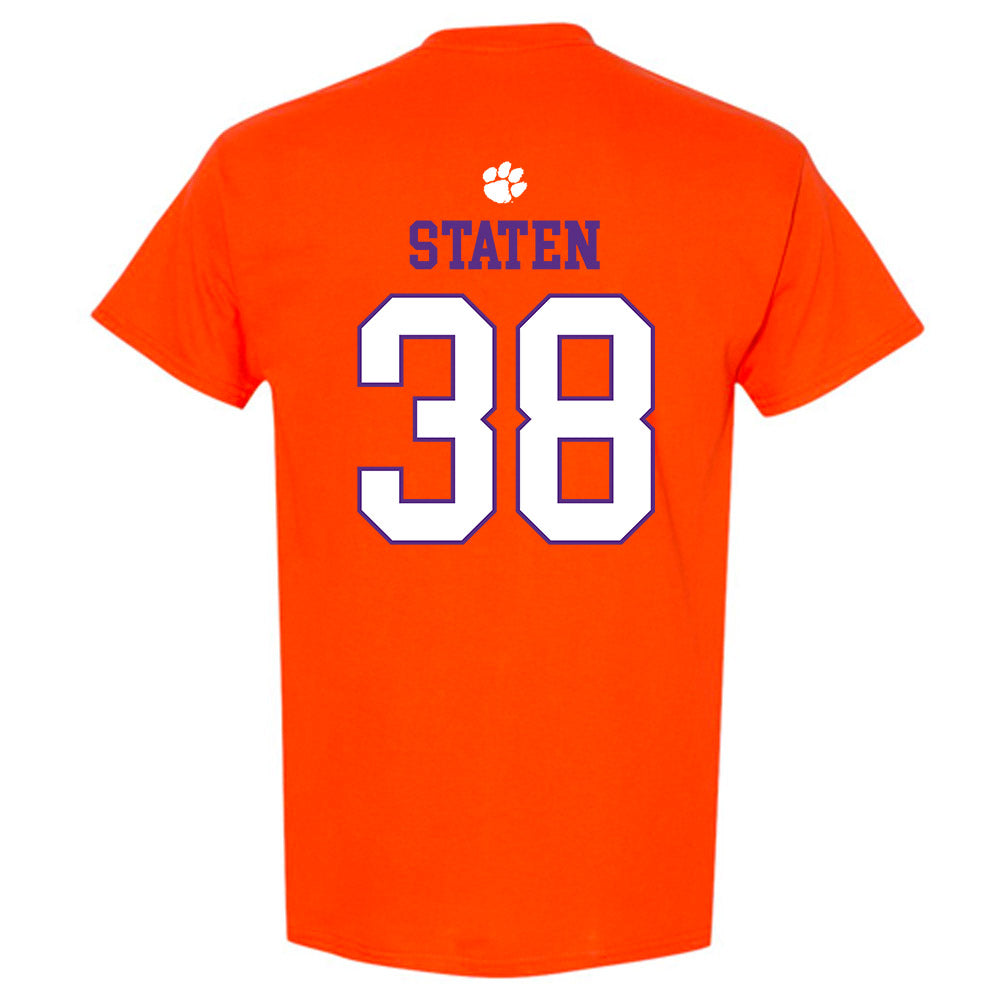 Clemson - NCAA Football : Dominic Staten - Classic Shersey T-Shirt-1