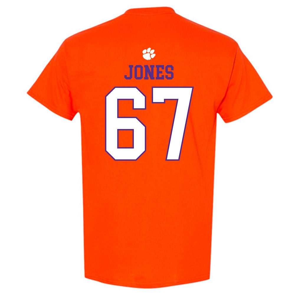 Clemson - NCAA Football : Carlito Jones - Classic Shersey T-Shirt-1