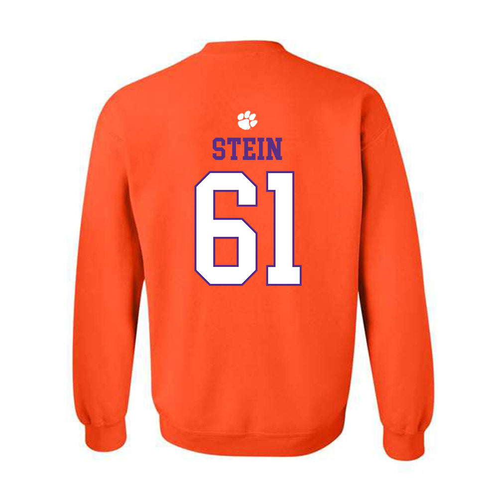 Clemson - NCAA Football : Danny Stein - Classic Shersey Crewneck Sweatshirt-1